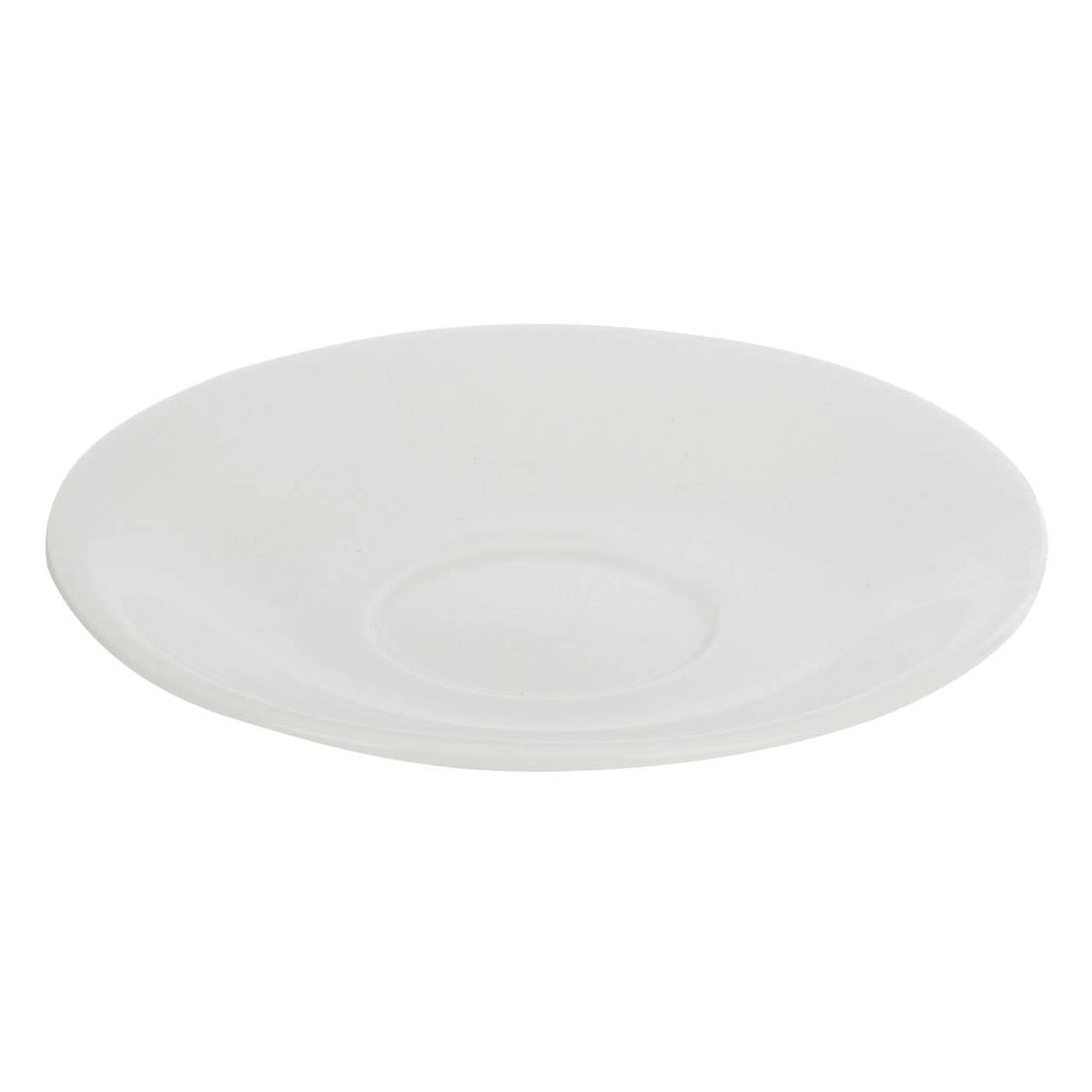 Sam Embossed White Saucer