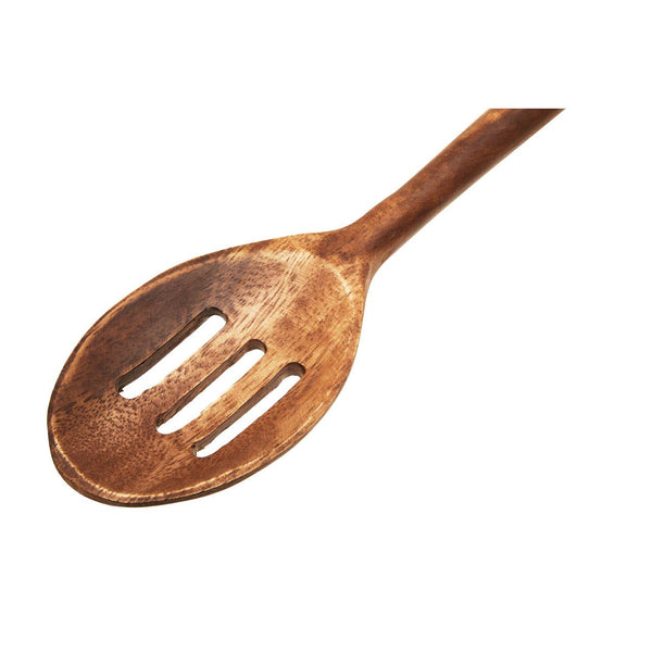 Kora Acacia Wood Slotted Spoon