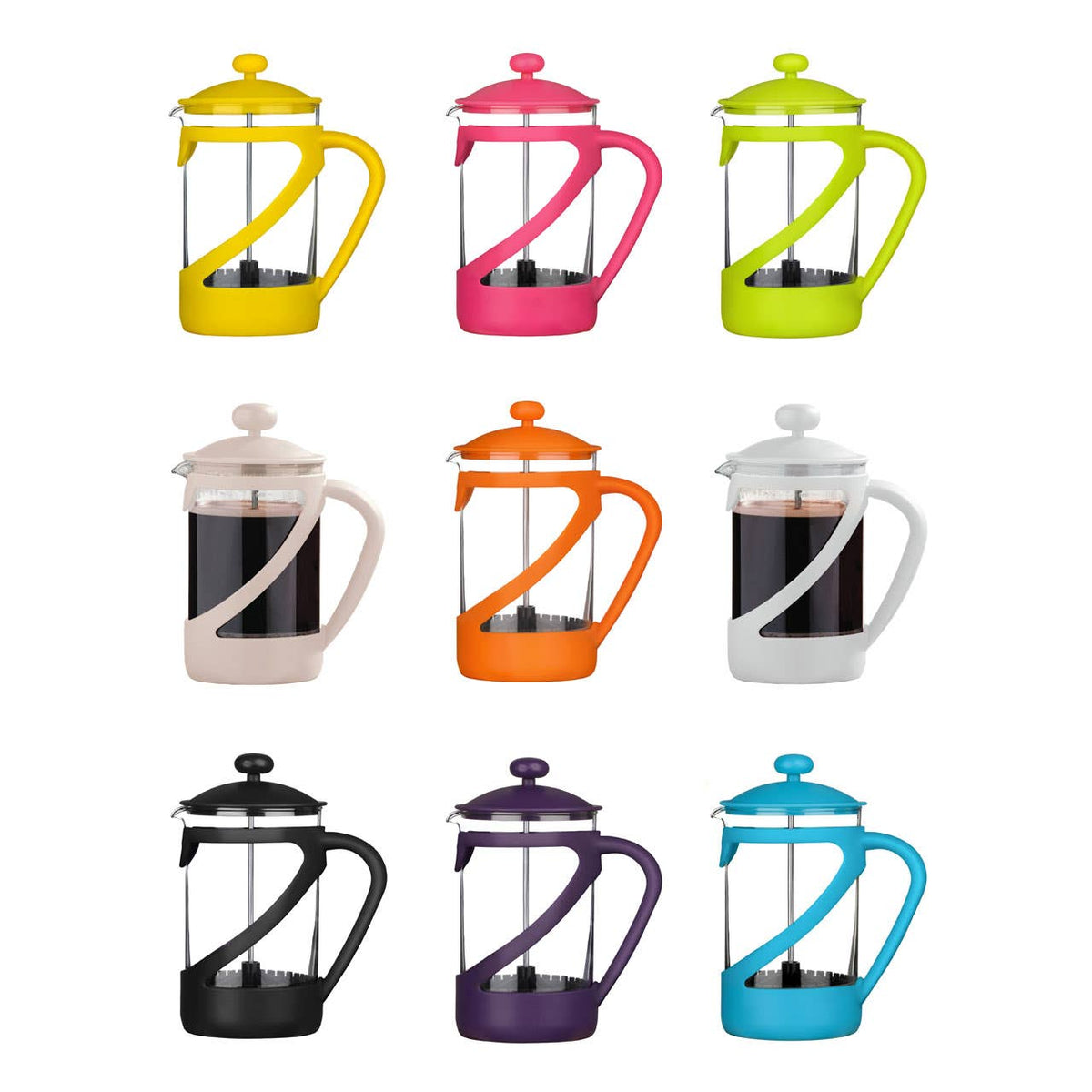 Nairobi Hot Pink Cafetiere 850ml