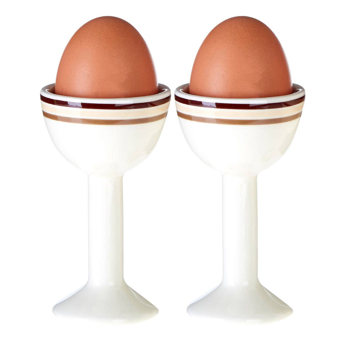 Set Of Two Neapolitan Egg Cups