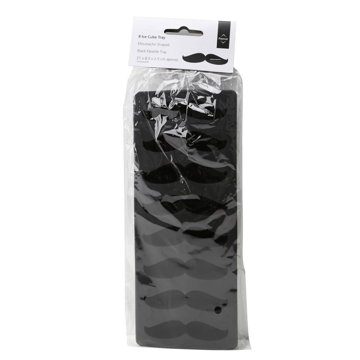 Massa 8 Moustaches Ice Cube Tray