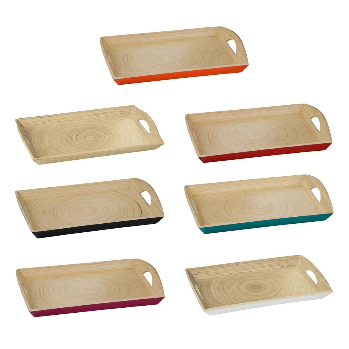 Kyoto Red Rectangular Serving Tray