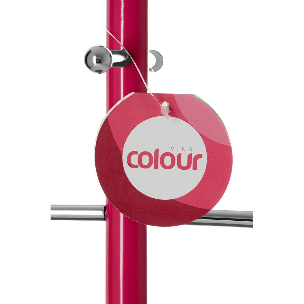 Hirano Hot Pink Metal Mug Tree