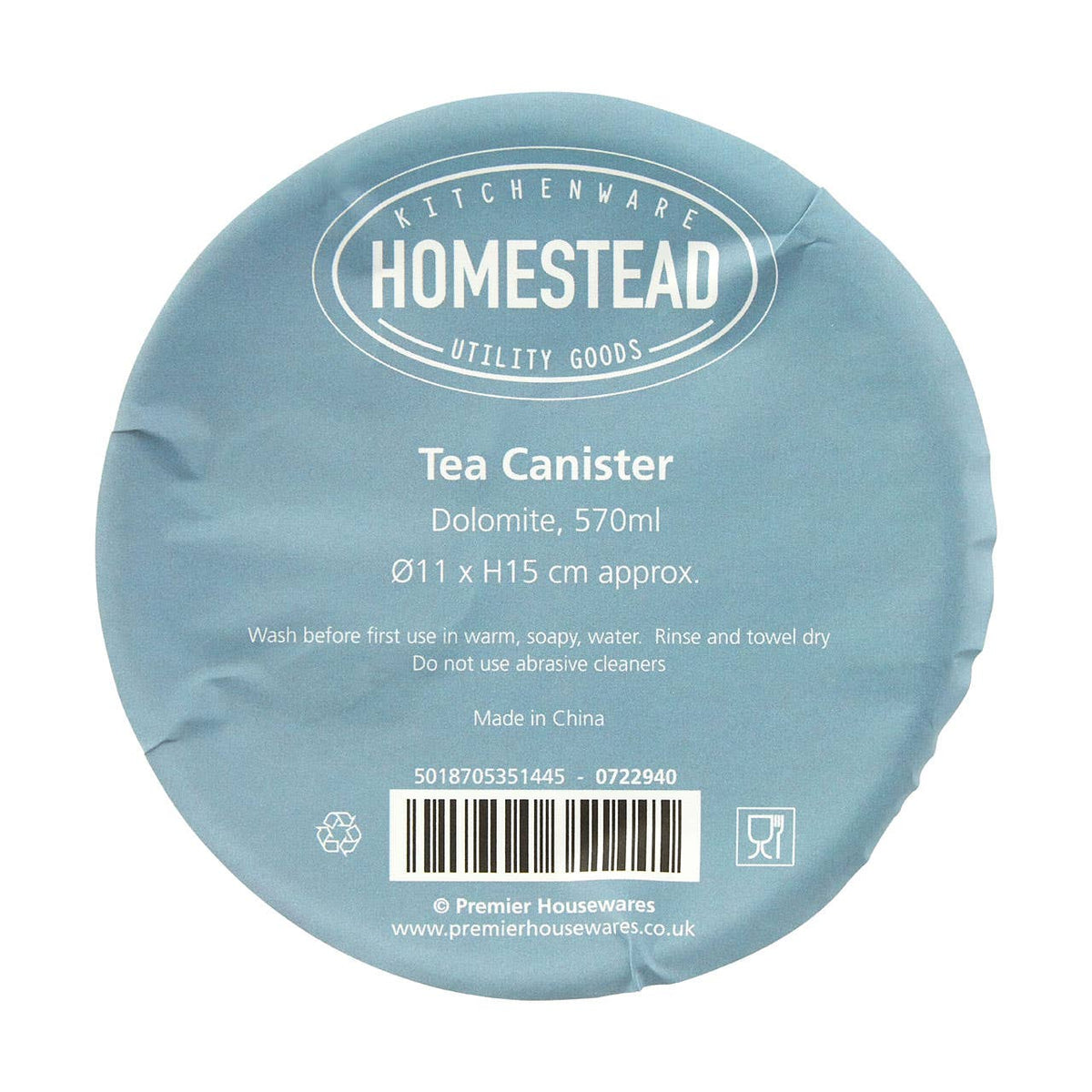 Homestead Tea Canister
