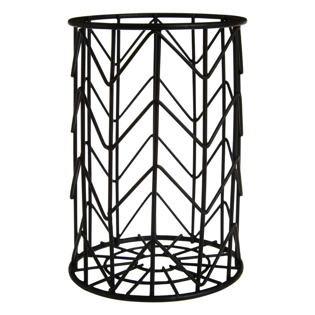 Vertex Black Powder Coated Utensil Holder