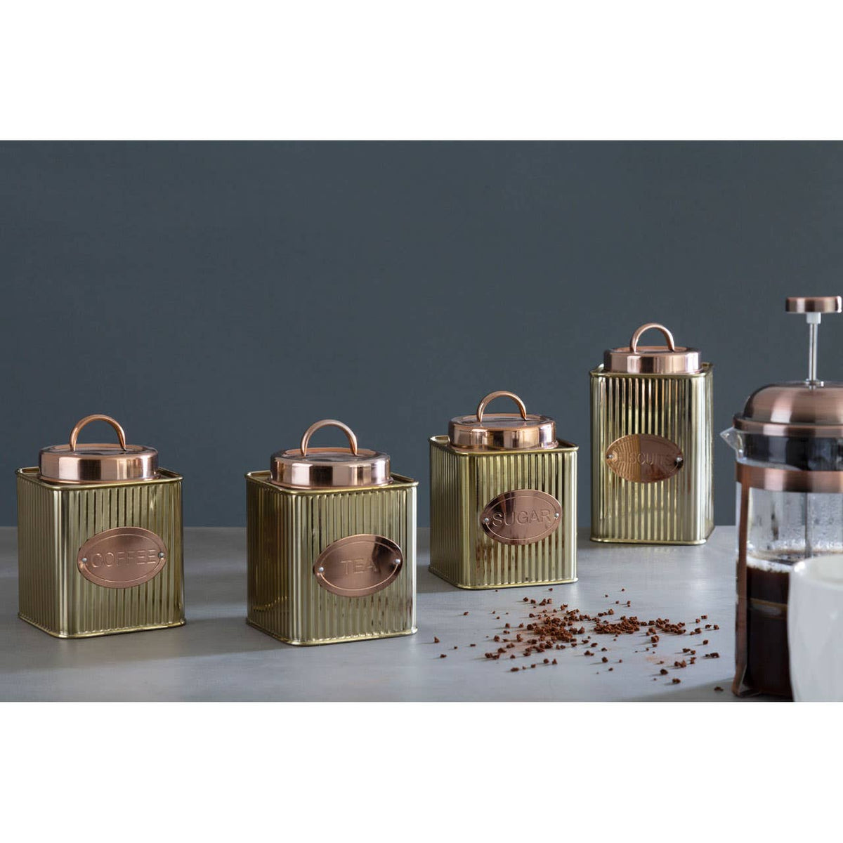Prescott Square Tea Canister