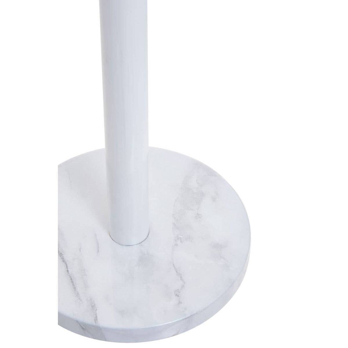Easton White Marble Effect Kitchen Roll Holder