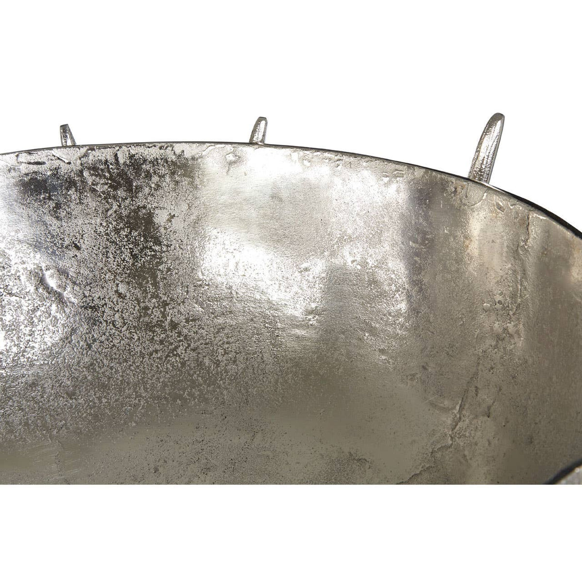 Stag Antler Nickel Finish Bowl