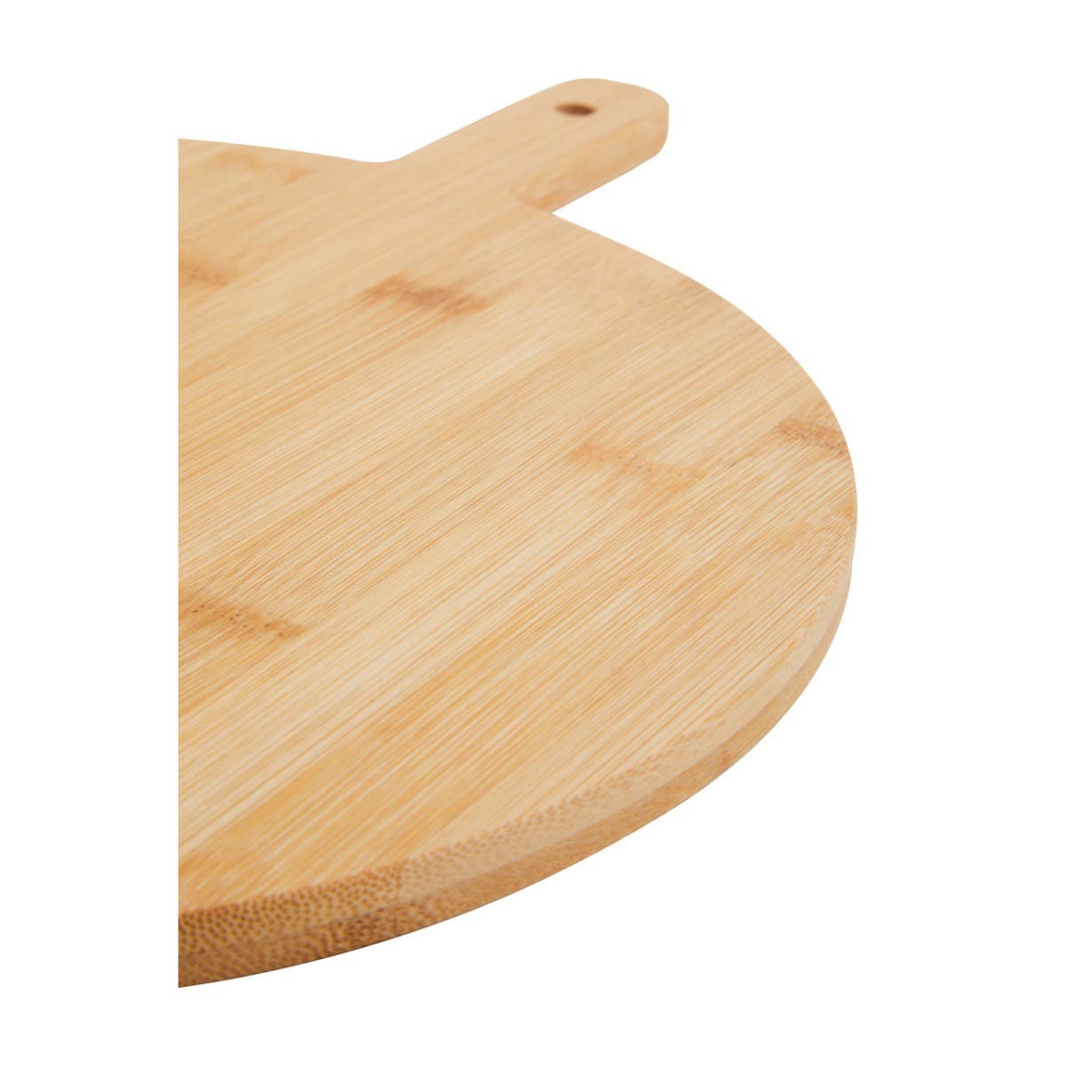 Aleki Bamboo Round Paddle Chopping and Serving Board