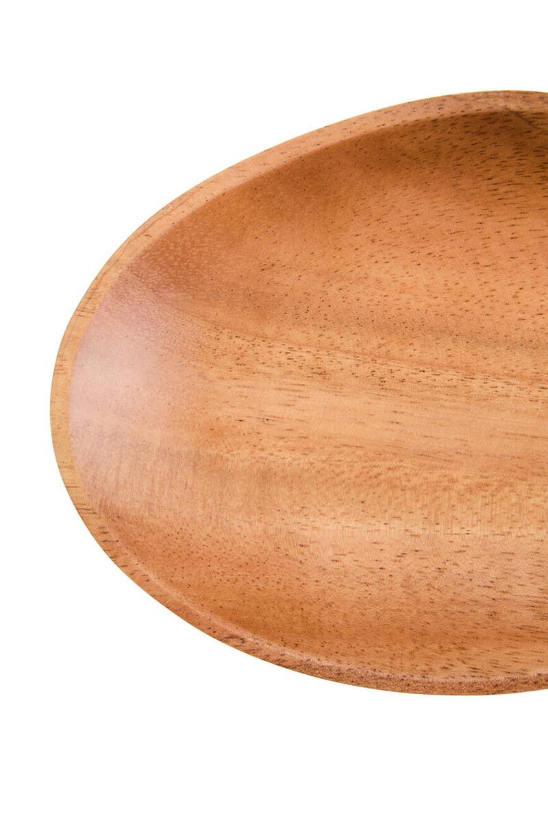 Kora Acacia Wood Small Oval Plate