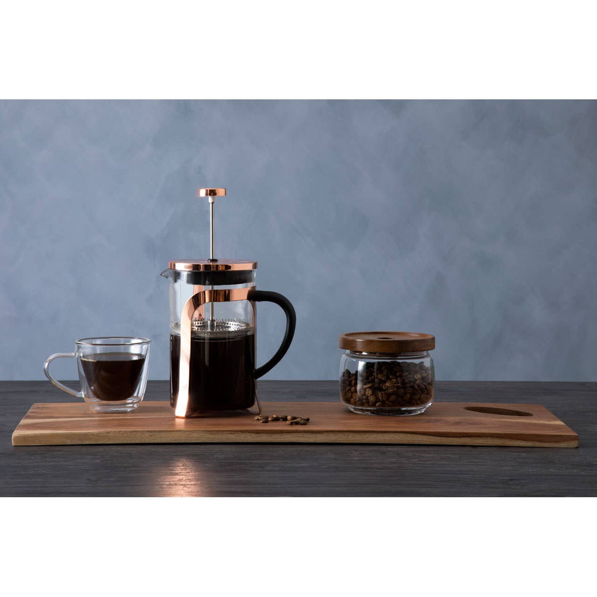 Akeala Rose Gold 800ml Cafetiere