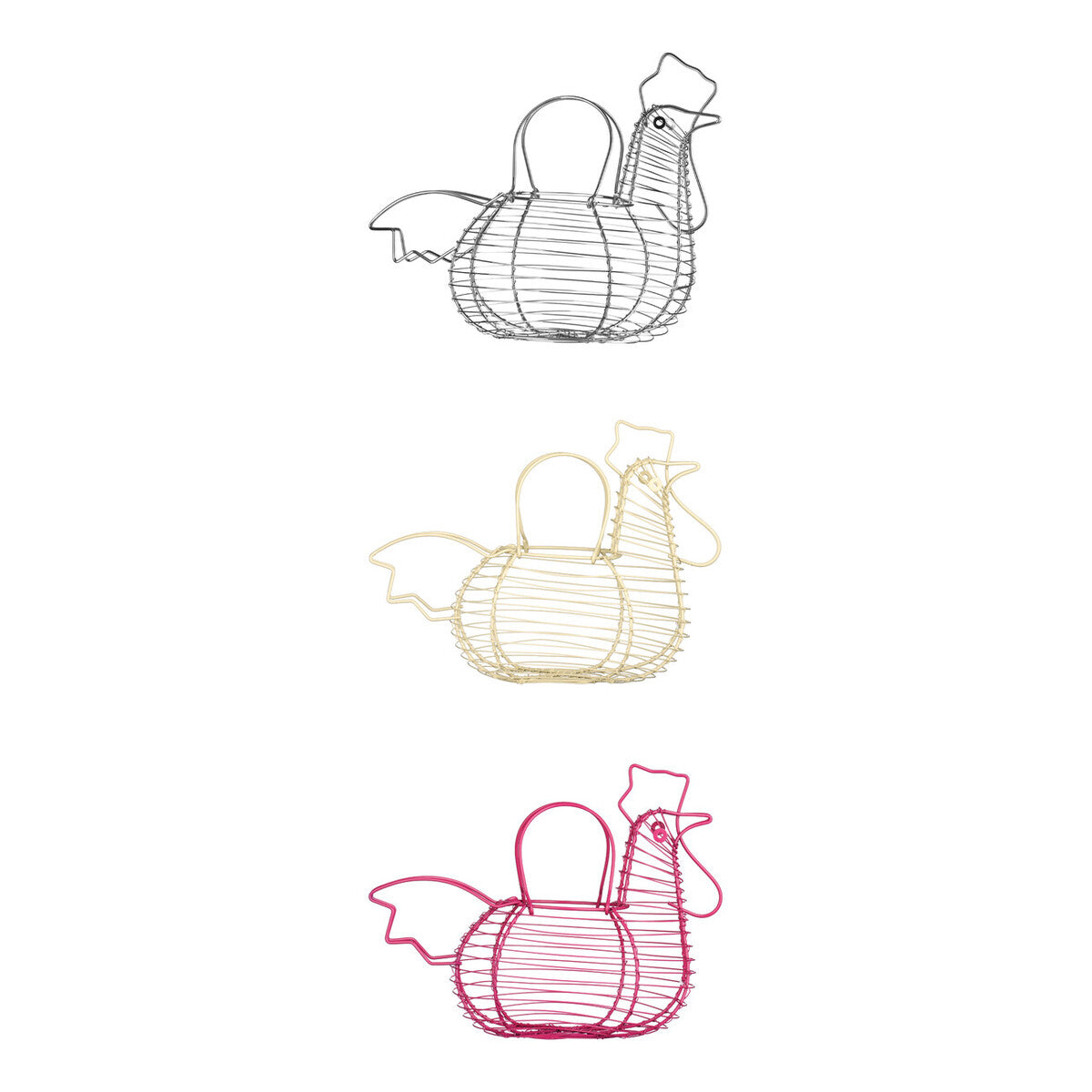 Cockerel Hot Pink Egg Holder