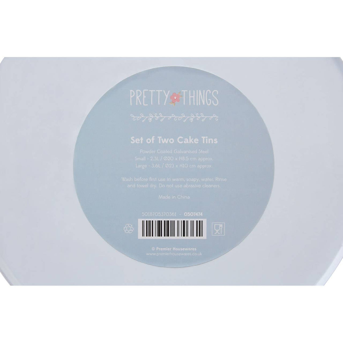 Paice Pretty Things Set of 2 Round Cake Tins