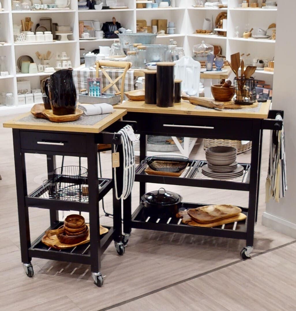 Vertex Deco Matt Black Small Fruit Basket