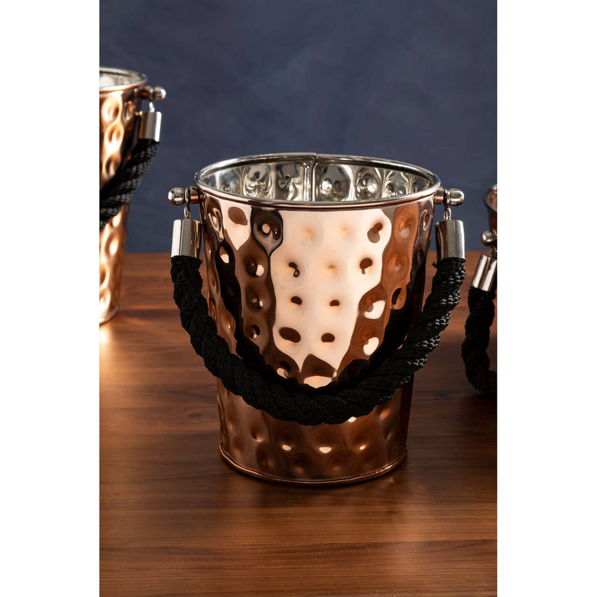 Miressa Small Copper Finish Party Bucket