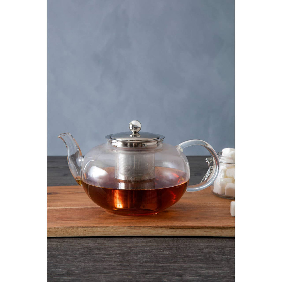 Fuso Borosilicate Glass Teapot 1200ml