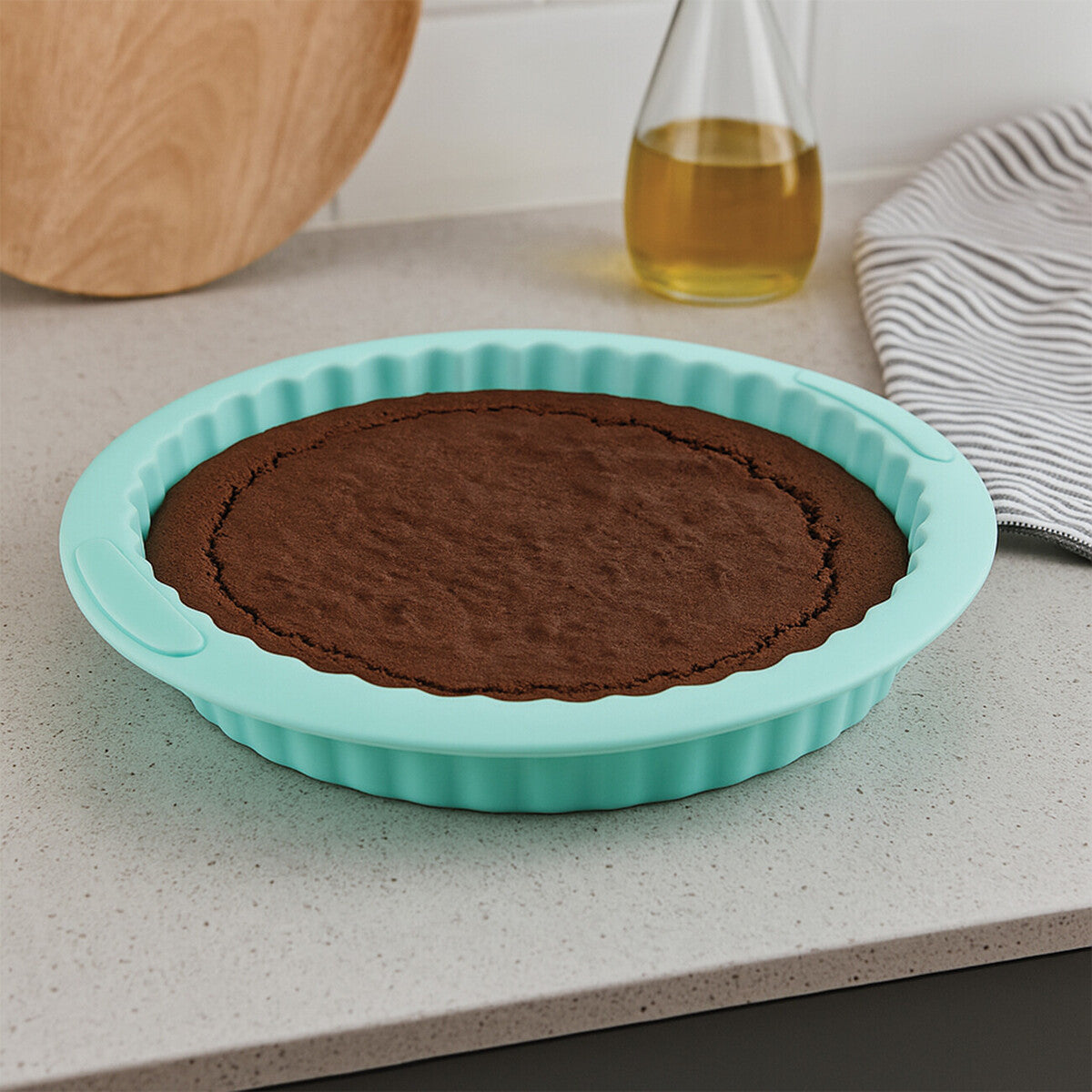 Zing Pastel Green Pie or Flan Mould