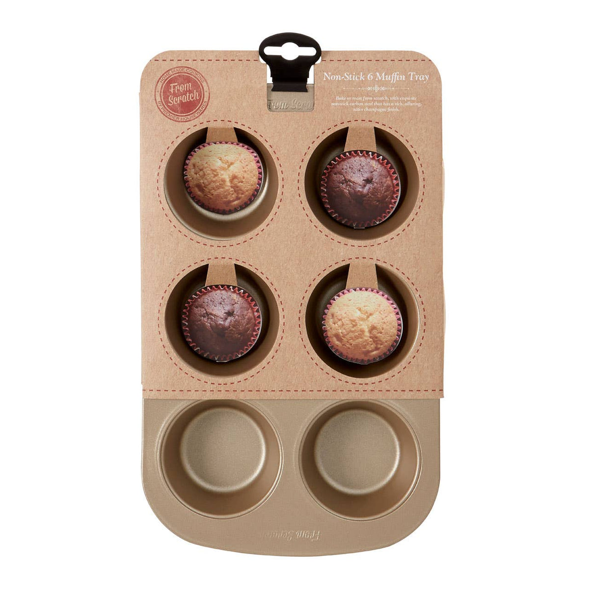 From Scratch Six Muffin Tray