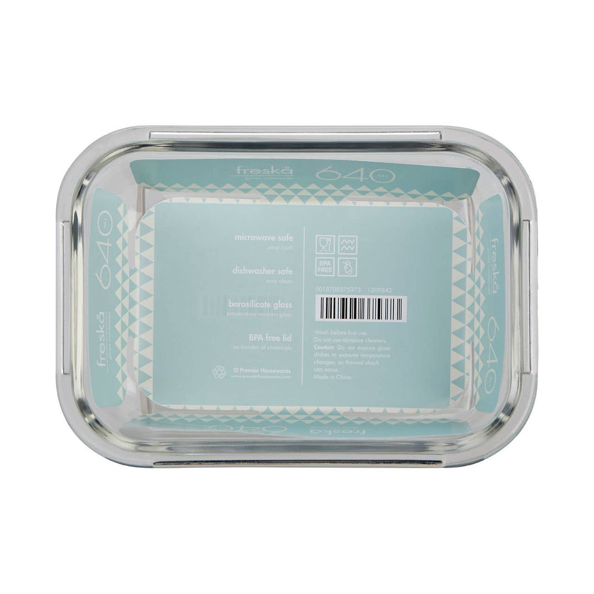 Freska Glass Storage Container 640ml
