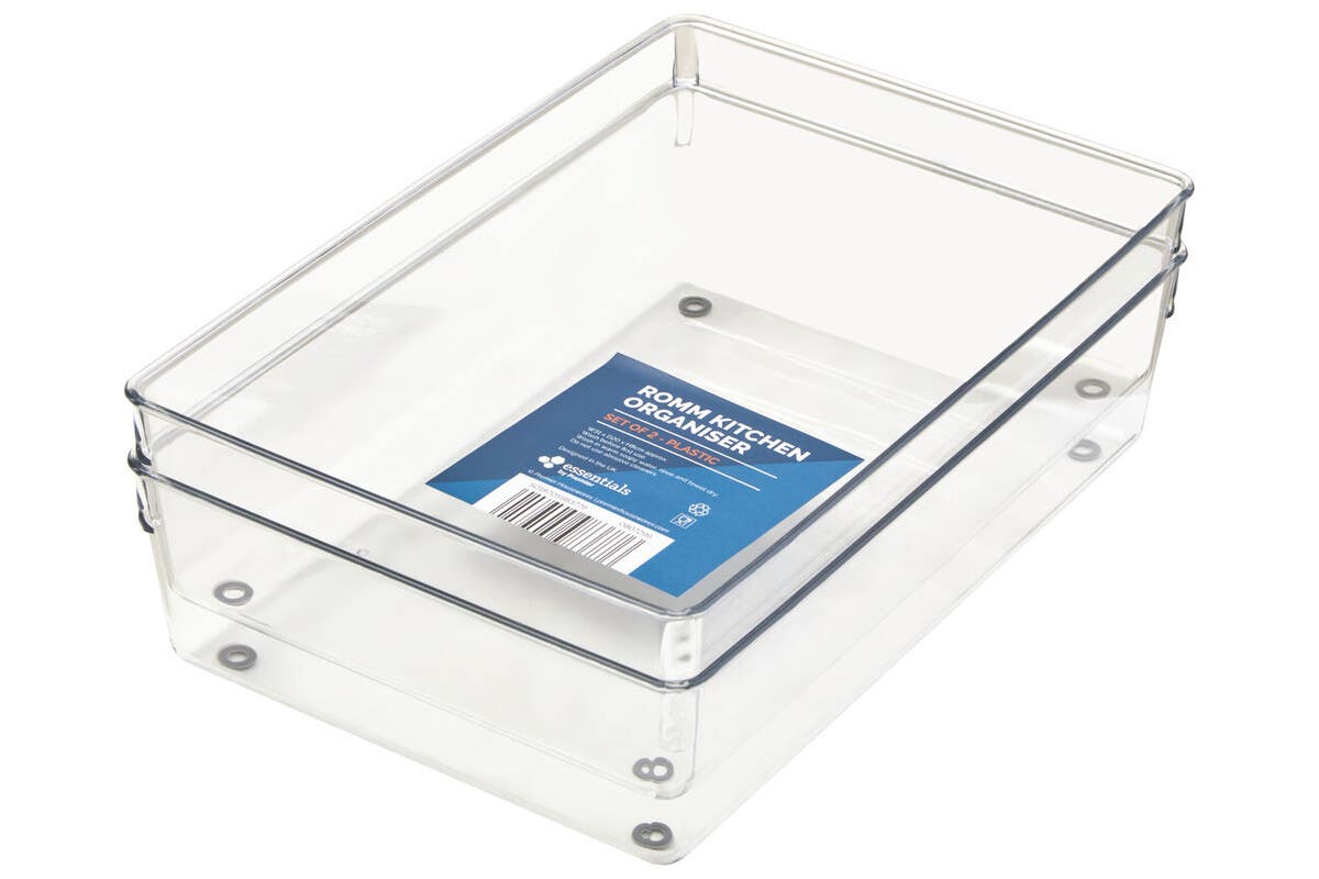 Romm Set Of Two Small Kitchen Organisers