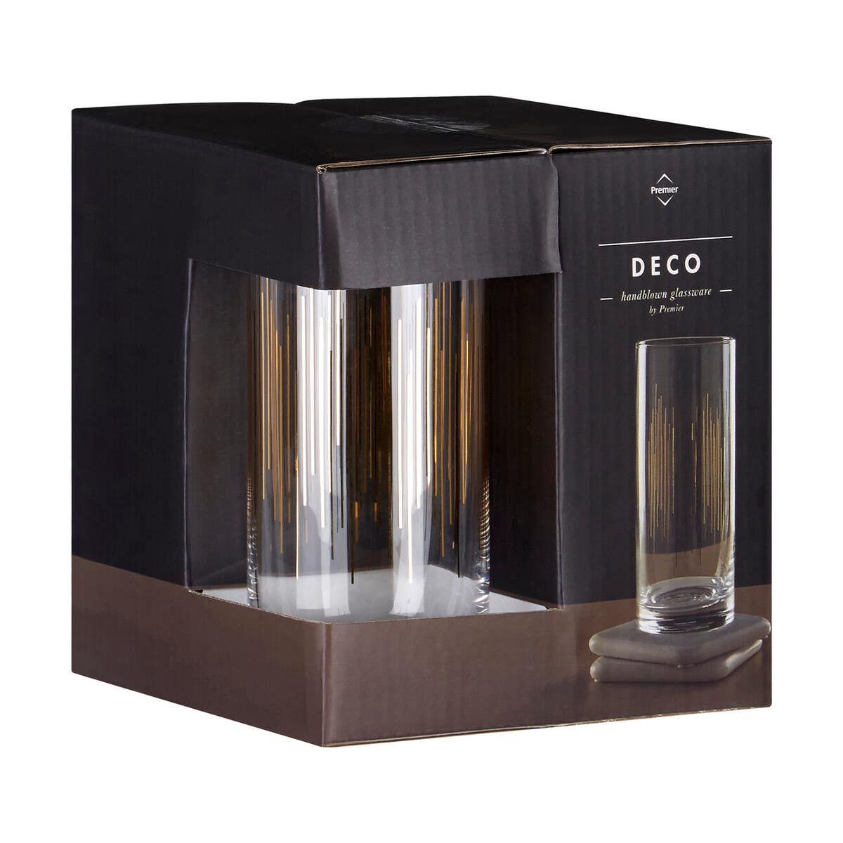 Jazz Highball Glasses Set of 4