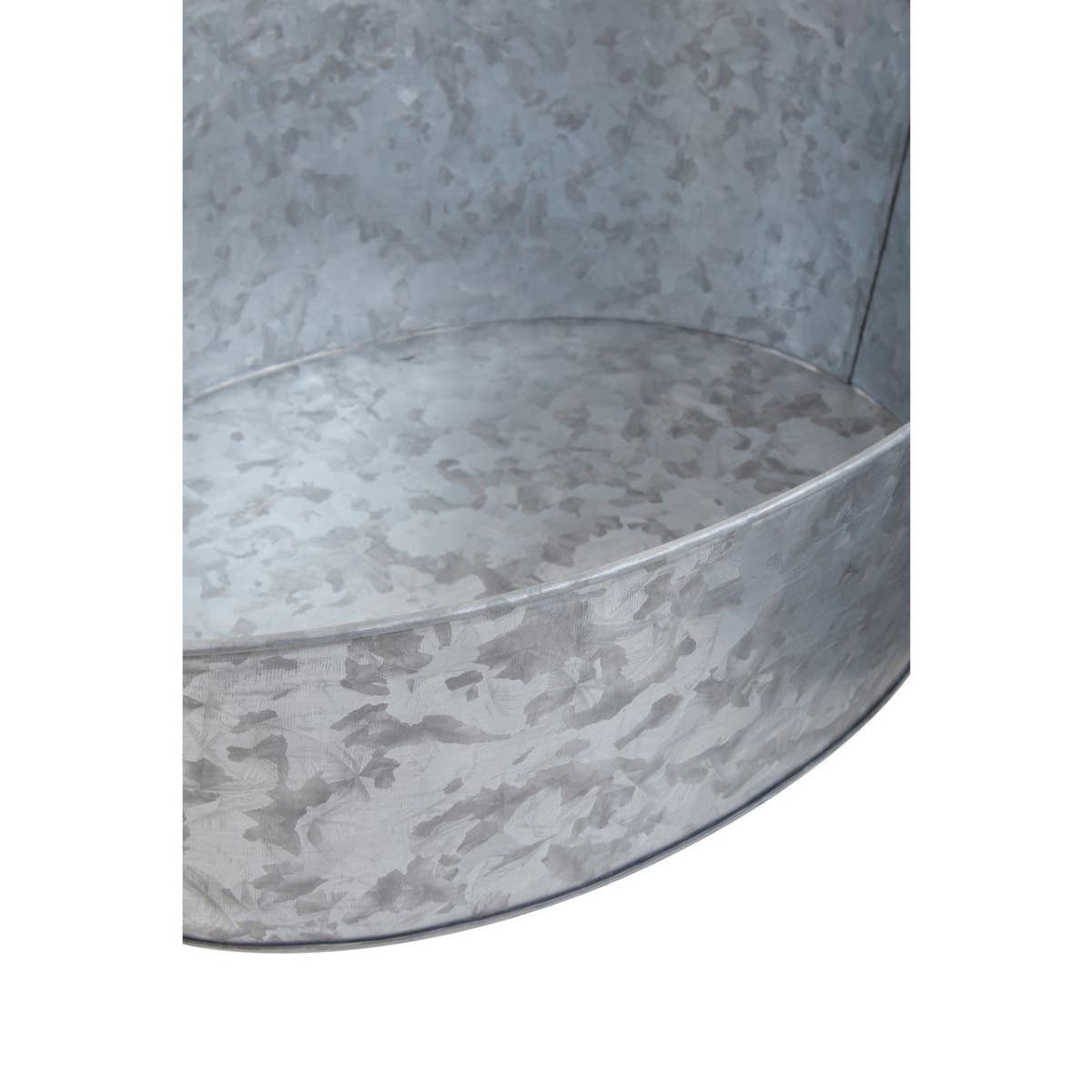 Drummond Large Boat Shape Galvanised Steel Tray