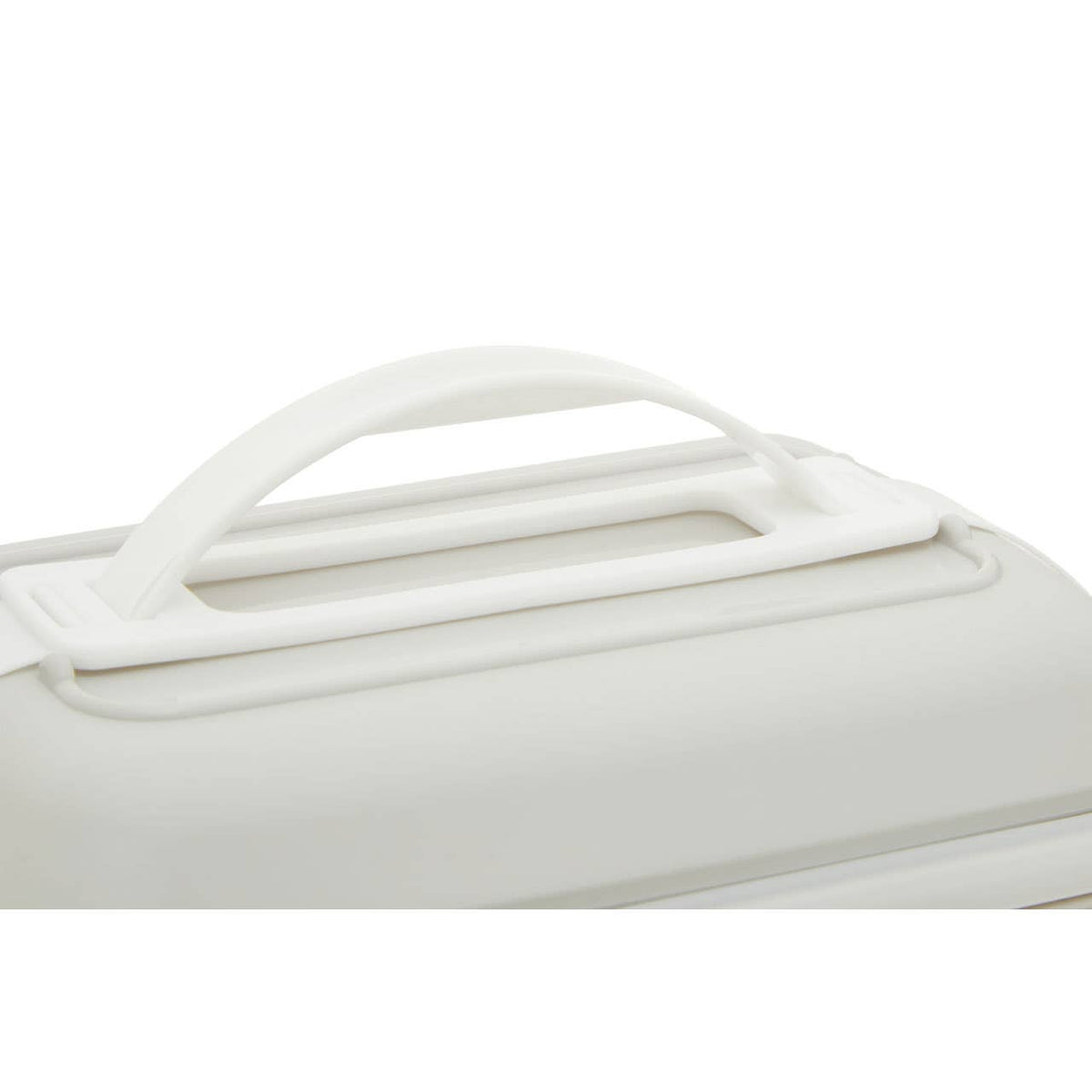 Grub Tub Warm Grey And White Lunch Box