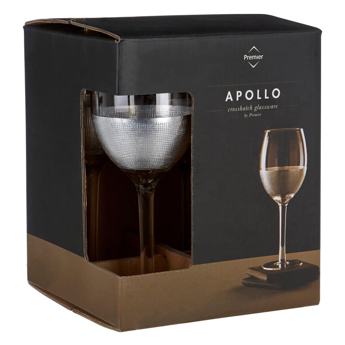 Set Of Four Apollo Small Wine Glasses