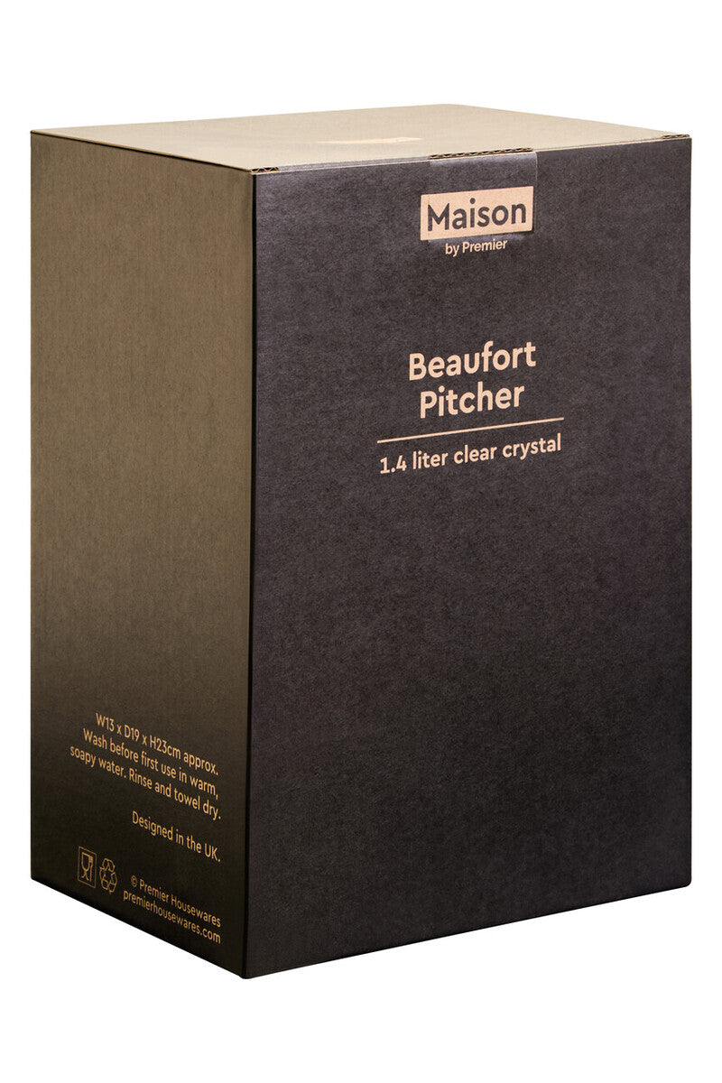Beaufort Crystal Pitcher