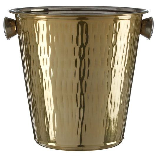 Mixology Champagne Bucket in Brass Finish