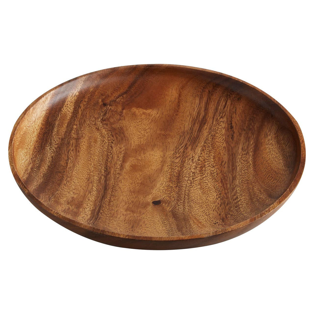 Kora Acacia Large Round Plate