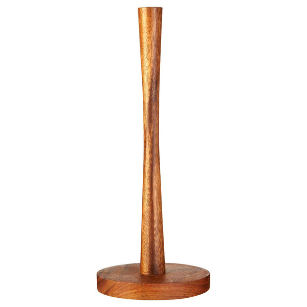 Kora Acacia Wood Kitchen Roll Holder
