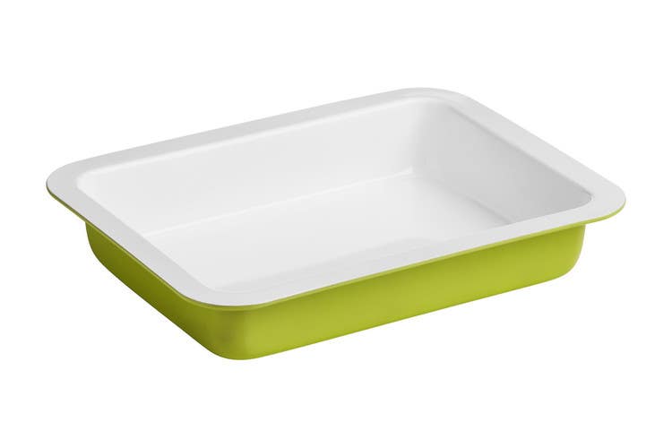 Ecocook Lime Green Rectangle Roasting Dish