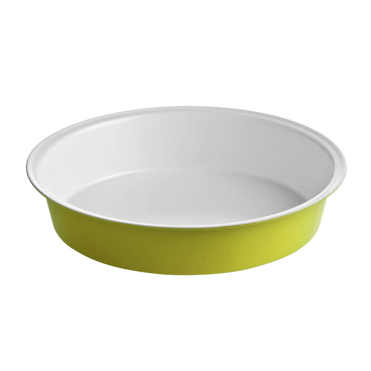 Ecocook Lime Green and White Cake Tin