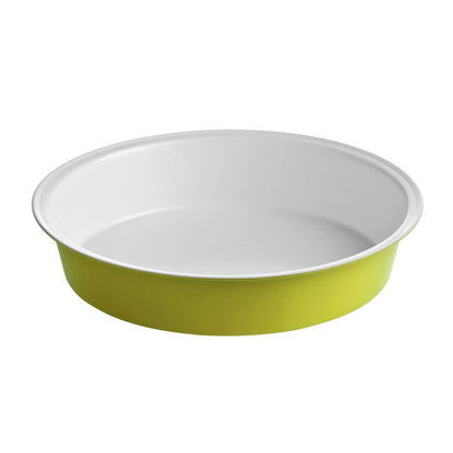 Ecocook Lime Green and White Cake Tin