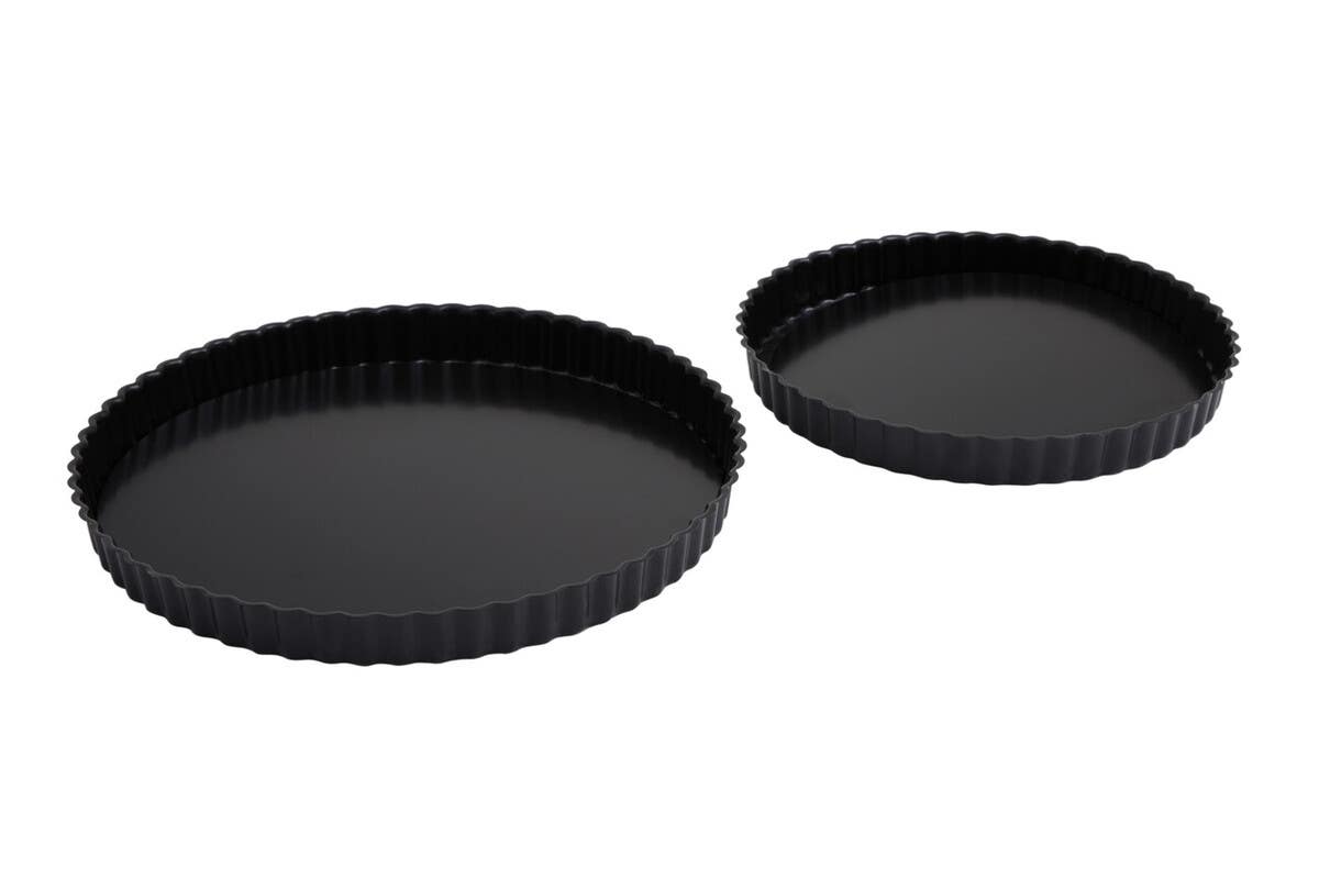 From Scratch Set Of Two Fluted Flan Tins