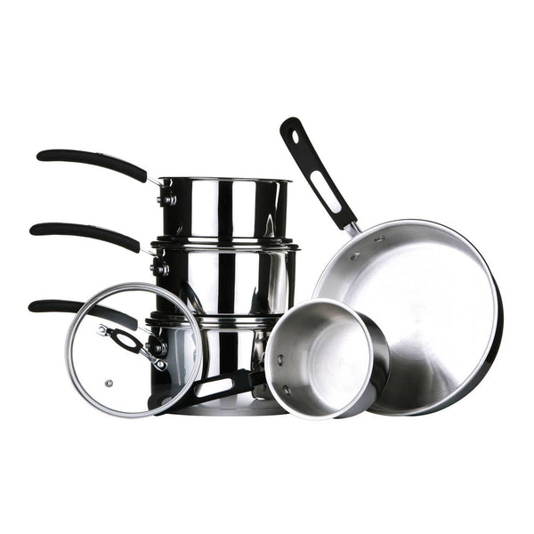 Tenzo 5 Piece Stainless Steel Cookware Set