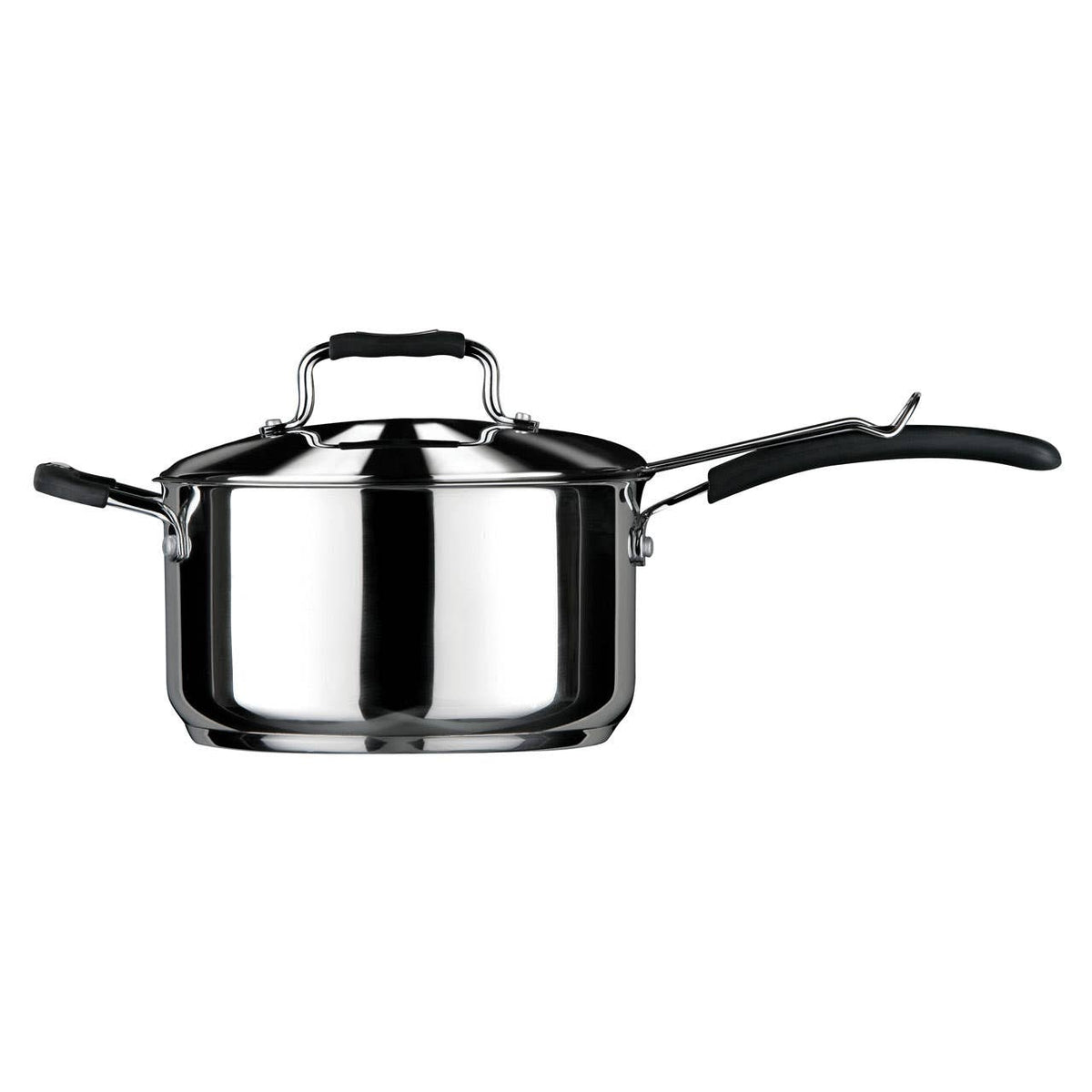 Tenzo 22 cm Stainless Steel Chip Pan with Glass Lid and Wire Basket