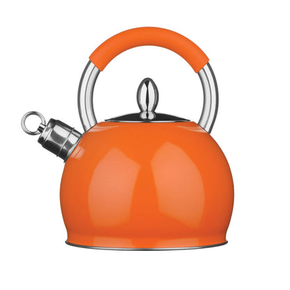 Zion Orange 2.4 Ltr Whistling Kettle