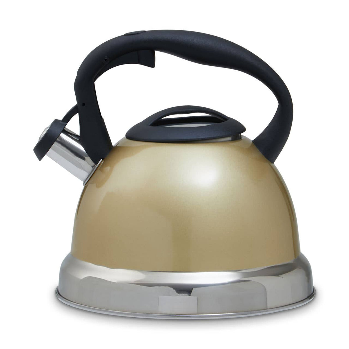 Zion 3 Ltr Whistling Kettle - Light Gold