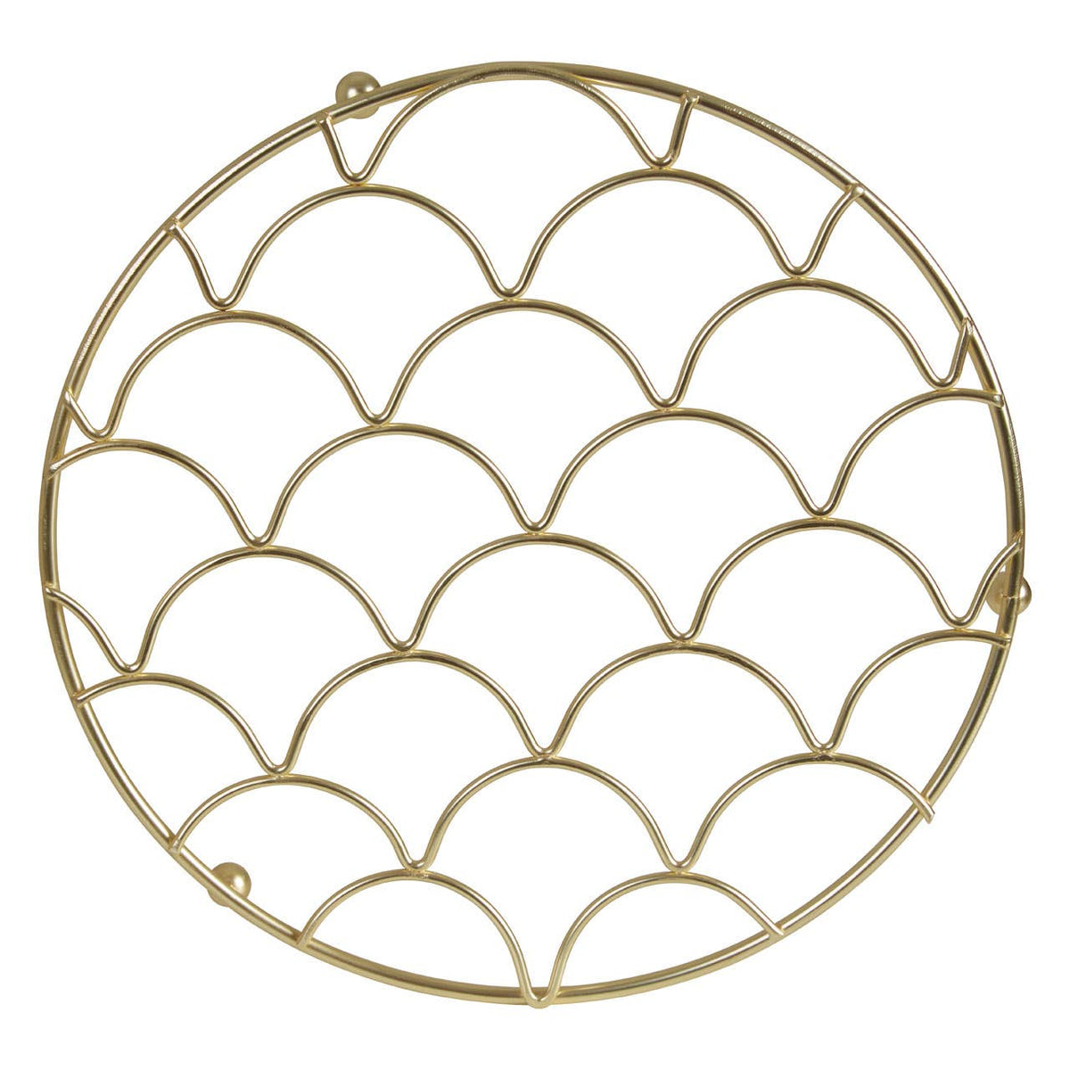 Vertex Deco Matte Gold Trivet
