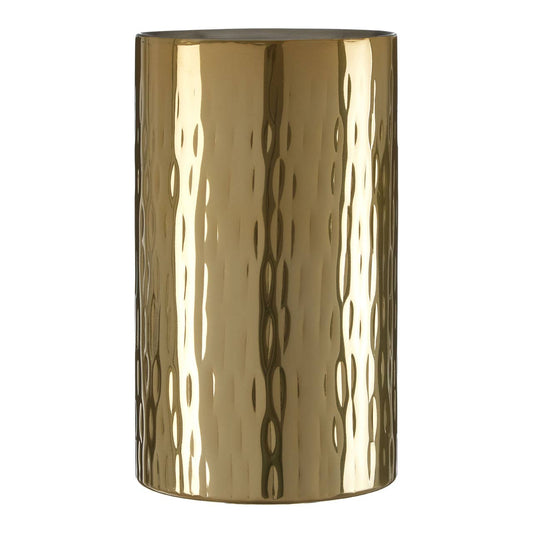 Mixology Hammered Gold Finish Wine Cooler