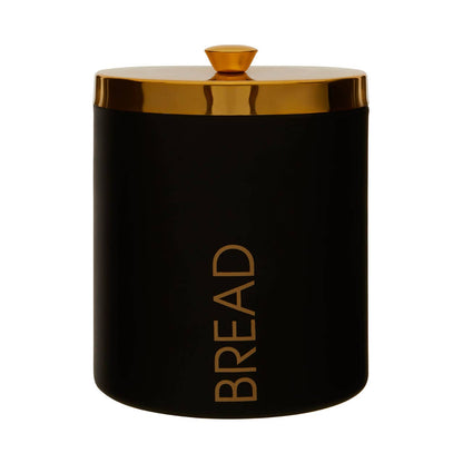 Liberty Black Enamel Finish Bread Bin