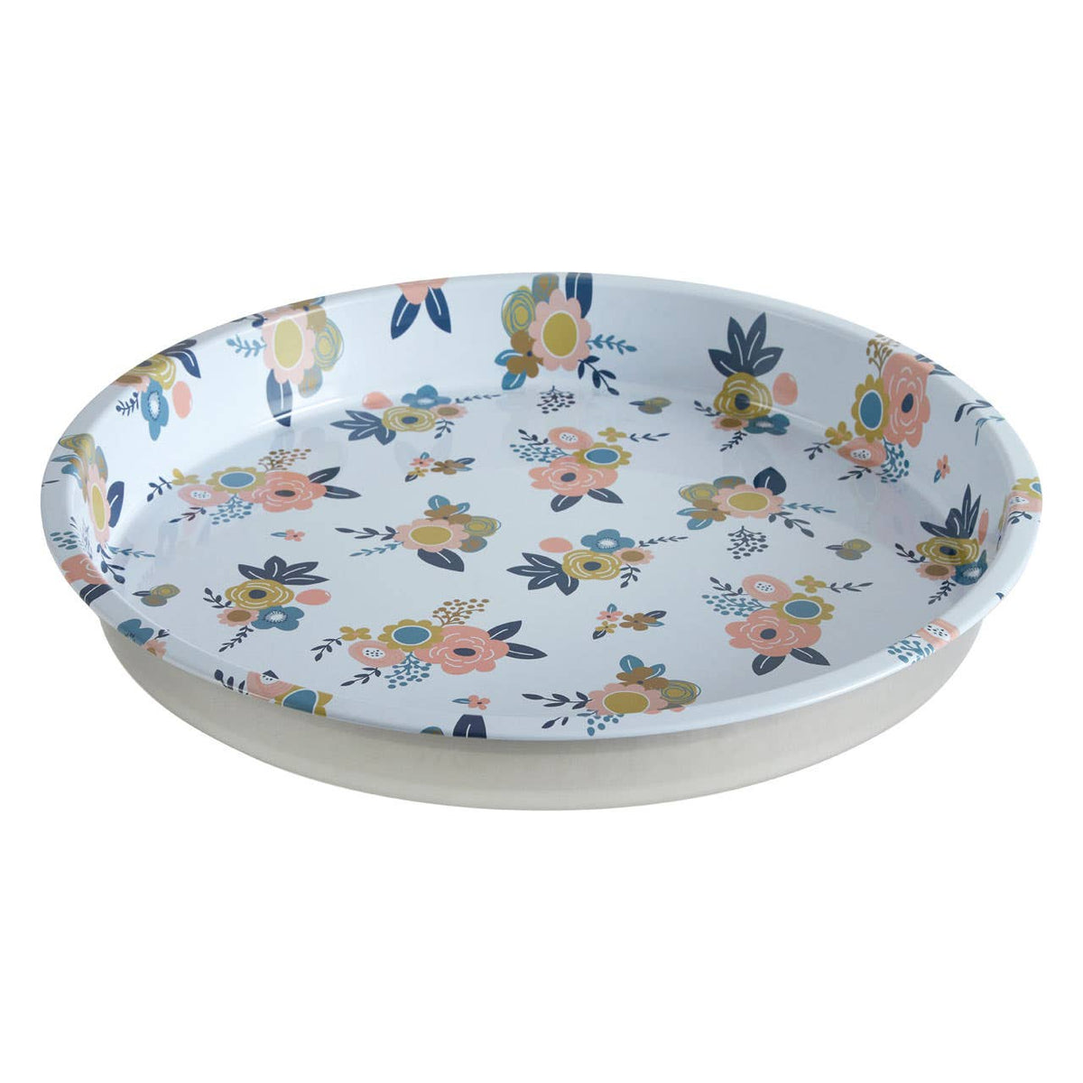 Paice Round Metal Serving Tray