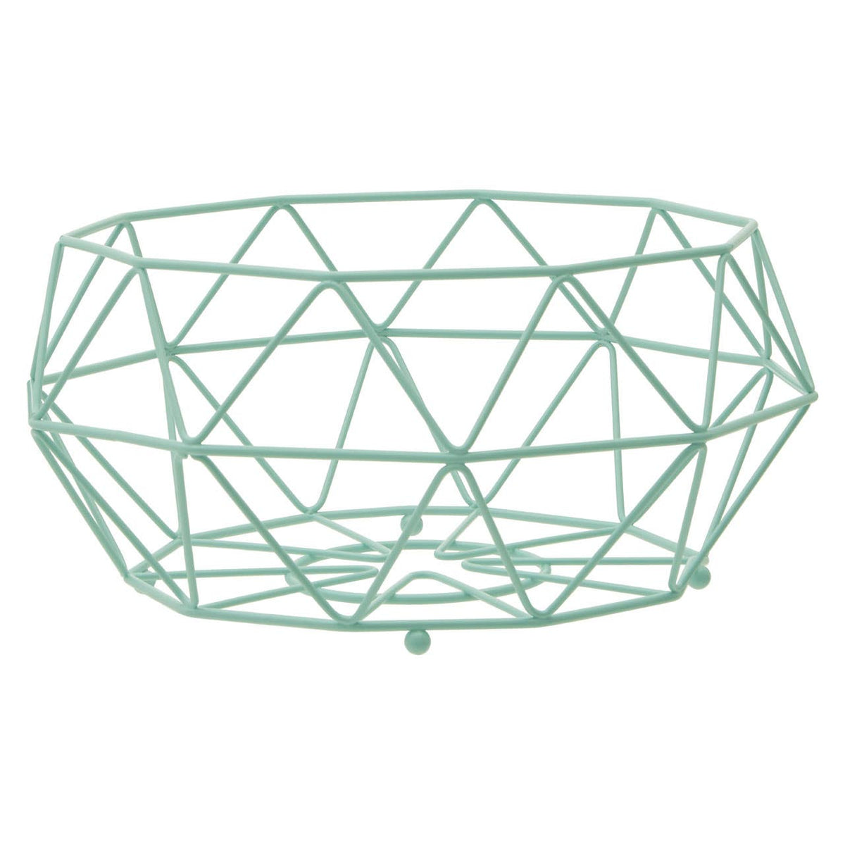 Vertex Green Fruit Basket with Ball Feet