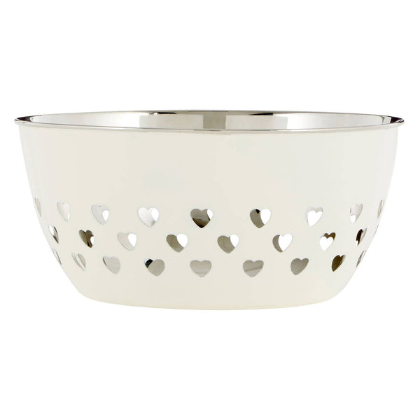 Hollis Hearts Design Ivory Bowl