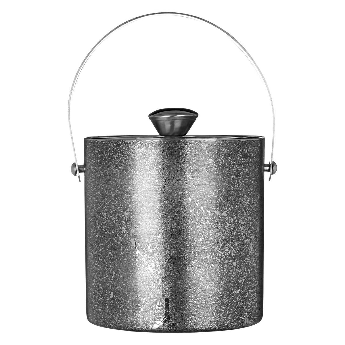 Glitter Effect Ice Bucket With Lid