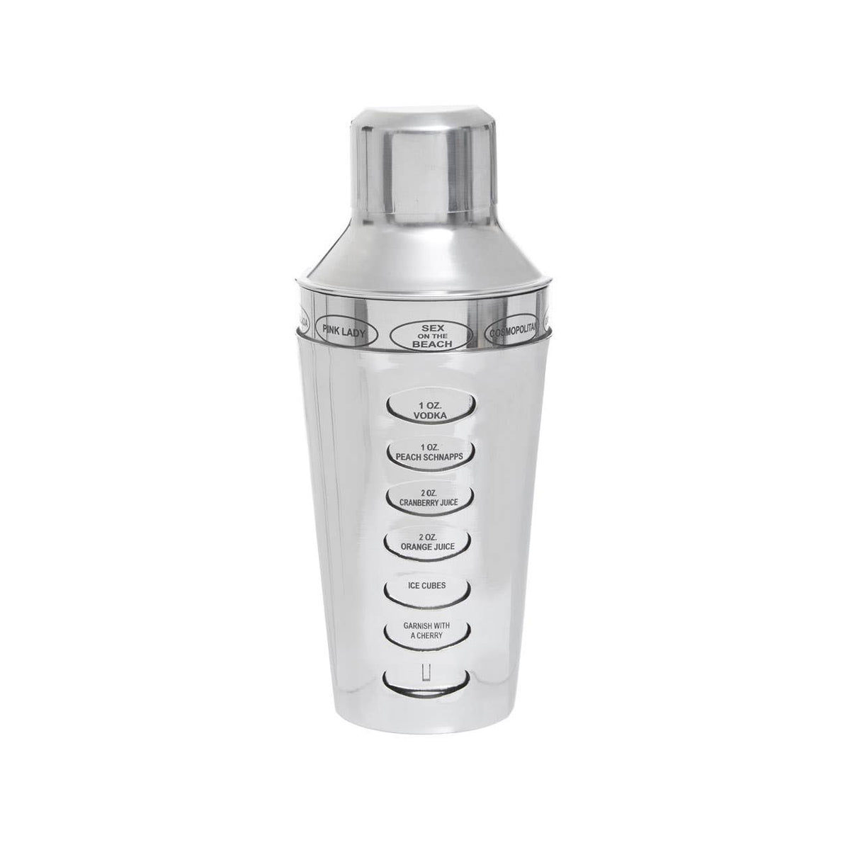 Recipe Silver Cocktail Shaker
