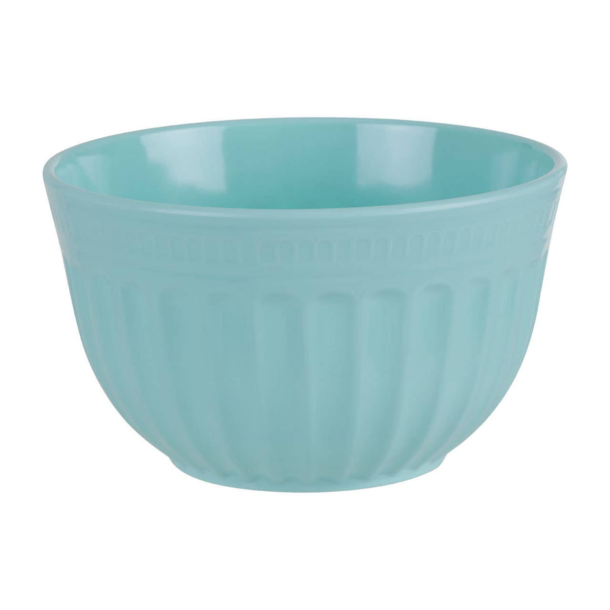 Alden Melamine Medium Mixing Bowl - Green