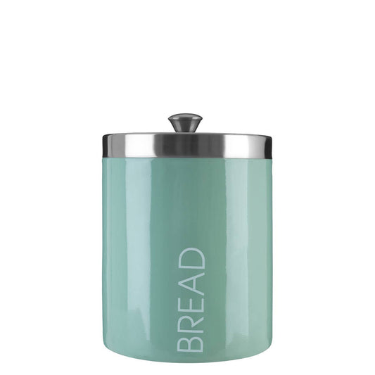 Liberty Sage Green Enamel Bread Bin